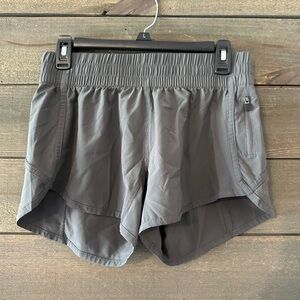 BARBELL Women's Athletic Running Shorts - Gray